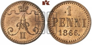 Пенни 1865 года