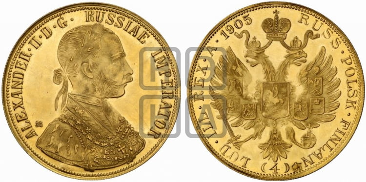 4 дуката 1905 года