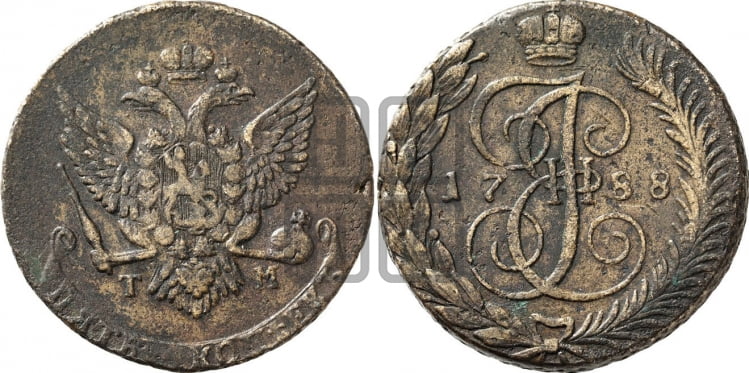 5 копеек 1788 года (ТМ, Таврический монетный двор)