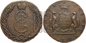 10 копеек 1766 года (для Сибири)