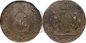 10 копеек 1777 года КМ (для Сибири)