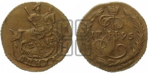 Денга 1795 года ЕМ (ЕМ, Екатеринбургский монетный двор)