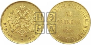 10 марок 1881 года S
