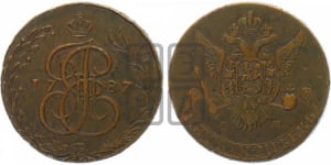 5 копеек 1787 года ЕМ (ЕМ, Авеста, Швеция)
