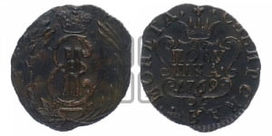 Полушка 1769 года КМ (для Сибири)