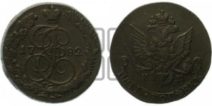 5 копеек 1782 года КМ (КМ, Сузунский монетный двор)
