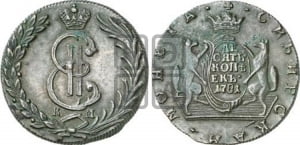 10 копеек 1779 года КМ (для Сибири)