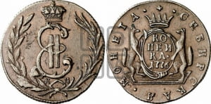 1 копейка 1776 года КМ (для Сибири). Новодел.