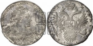 Рубль 1732 года (остальные разновидности, не выделенные редкостью)