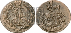 Полушка 1789 года ЕМ (ЕМ, Екатеринбургский монетный двор)