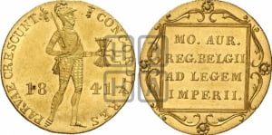 Дукат 1841 года лилия