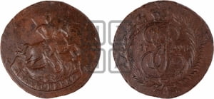 2 копейки 1793 года ЕМ (Павловский перечекан)