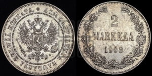2 марки 1908 года L