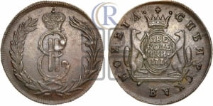 2 копейки 1776 года КМ (для Сибири)