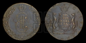 10 копеек 1766 года (для Сибири)