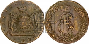 5 копеек 1769 года КМ (для Сибири)