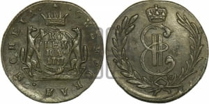1 копейка 1777 года КМ (для Сибири)