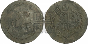 2 копейки 1793 года ЕМ (Павловский перечекан)