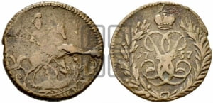 Полушка 1757 года
