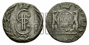 Денга 1769 года КМ (для Сибири)