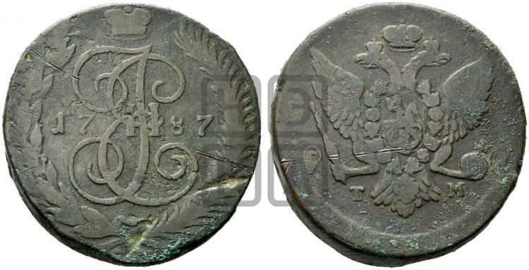 5 копеек 1787 года (ТМ, Таврический монетный двор)