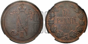10 пенни 1911 года