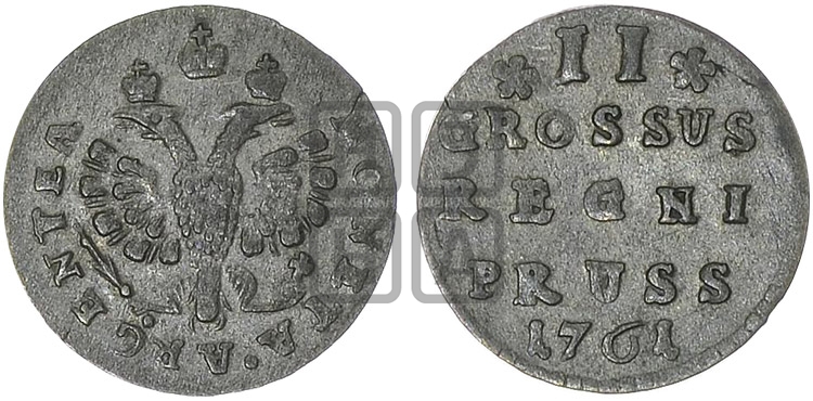 2 гроша 1761 года