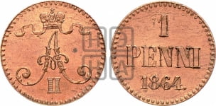 Пенни 1864 года
