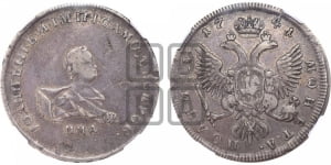 Полтина 1741 года ММД