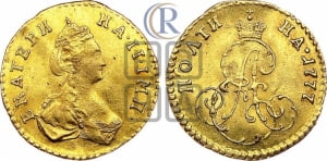 Полтина 1777 года (для дворцового обихода)