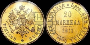 20 марок 1911 года L