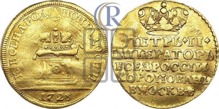 Жетон 1728 года
