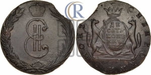 10 копеек 1766 года (для Сибири)