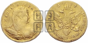 1 червонец 1739 года