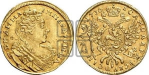 1 червонец 1730 года