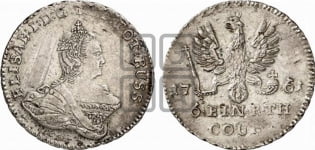 1/6 талера 1761 года