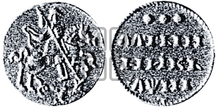 Алтынник 1718 года L - Биткин #1228