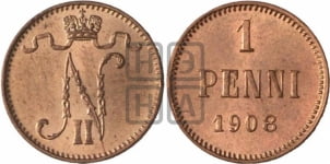 1 пенни 1895-1916 гг.