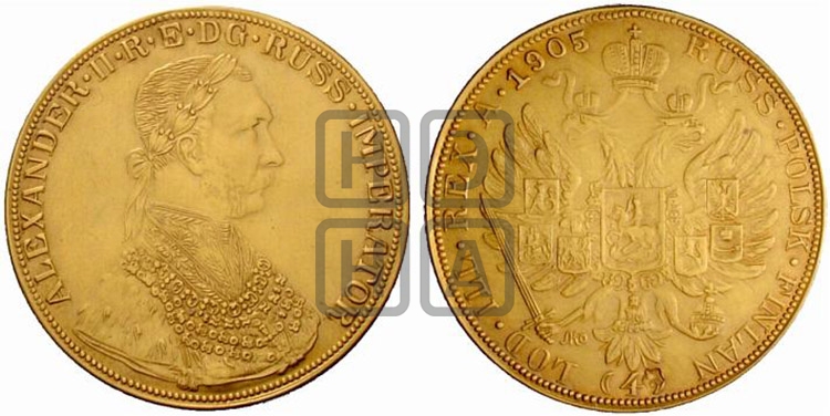 4 дуката 1905 года - Биткин #9 (R1)