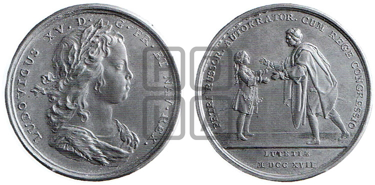 ПОСЕЩЕНИЕ ПЕТРОМ I ПАРИЖА, 29 АПРЕЛЯ 1717