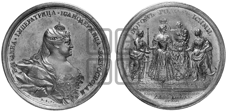 КОРОНАЦИЯ АННЫ ИОАНОВНЫ, 28 АПРЕЛЯ 1730