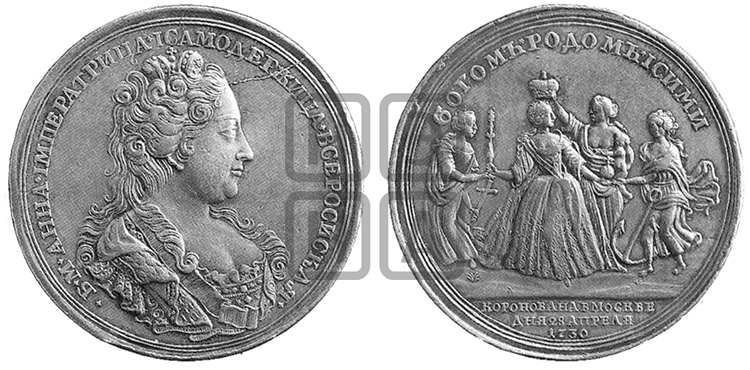 КОРОНАЦИЯ АННЫ ИОАНОВНЫ, 28 АПРЕЛЯ 1730