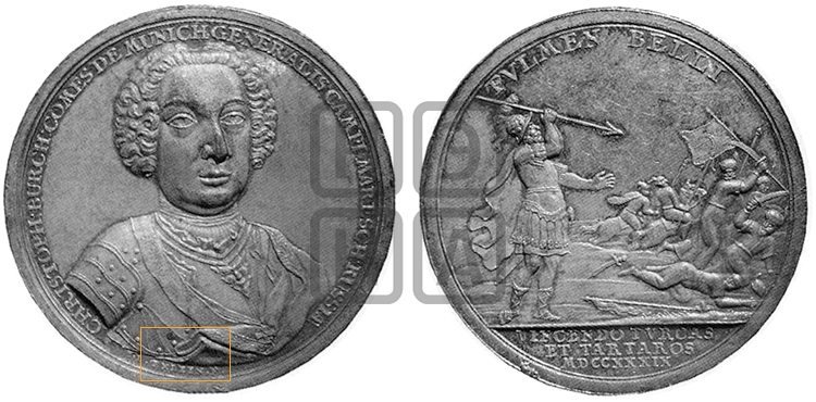 ГРАФ Б.Х. МИНИХ, 1739