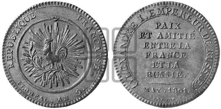 МИР С ФРАНЦИЕЙ. 1801