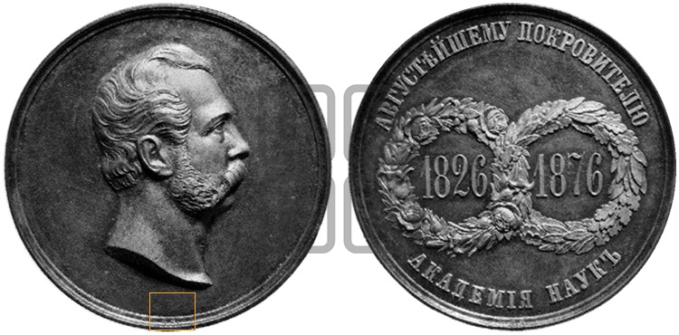 ПОСЕЩЕНИЕ АЛЕКСАНДРОМ II ЮБИЛЕЕВ АКАДЕМИИ НАУК. 1876