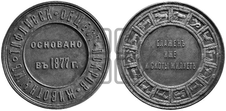 ТИФЛИССКОЕ ОБЩЕСТВО ПОКРОВИТЕЛЬСТВА ЖИВОТНЫМ. 1877