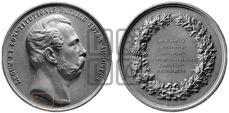 100-ЛЕТИЕ ПАРЛАМЕНТА В Г. ВАЗЕ. 1876
