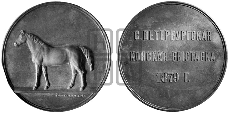 СПБ КОНСКАЯ ВЫСТАВКА 1879 ГОДА