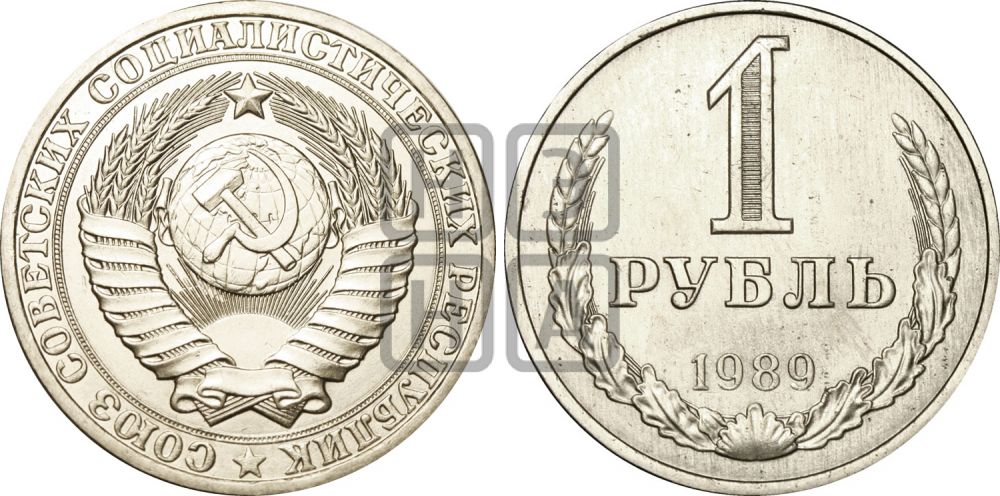 1 рубль 1989 года - Федорин: 44